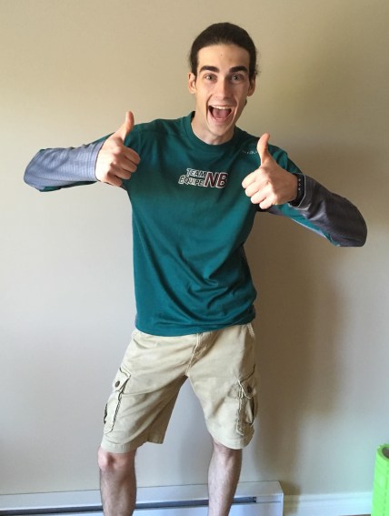 Vincent Leclair pumped